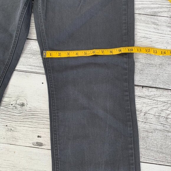 Levi's 541 Black Denim Athletic Taper Stretch Jeans - Picture 13 of 15